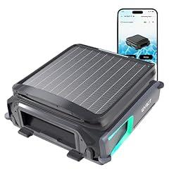 WYBOT F1 Solar Pool Skimmer Robot Cleaner with APP Support, Manually Control Cleaning Paths, Two Cleaning Modes, Edge Cleaning, 7L Large Debris Basket, Ideal for All Swimming Pool Types
