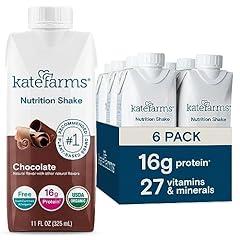 Kate Farms Organic Nutrition Shake Chocolate