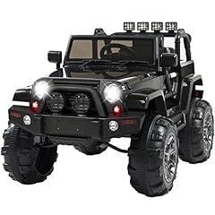 Kids 12V Ride On Truck - Black