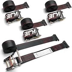 KJE E-Track Ratchet Straps 4 Pack