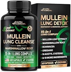 Mullein Leaf Extract Lung Support Supplement