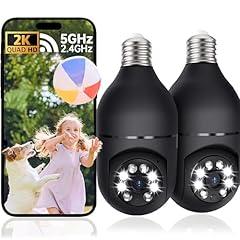 Gianteye 2K Wi-Fi Security Camera Duo