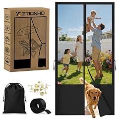 ZTIONHD Magnetic Screen Door 32x80 Inch
