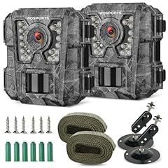 WOSPORTS Mini Trail Camera 2 Pack