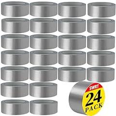 SWRT 24-Pack Silver Heavy Duty Waterproof Duct Tape