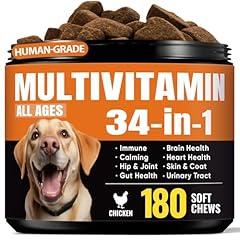 BuddyCheer 34-in-1 Dog Multivitamin Softchews
