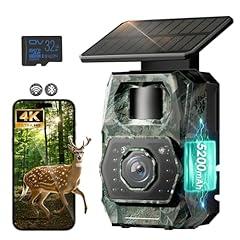 MAXDONE Solar Trail Camera with Night Vision
