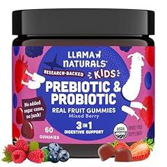 Llama Naturals Kids Prebiotic & Probiotic Gummies