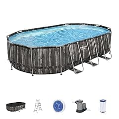 Bestway Power Steel Oval Pool Set