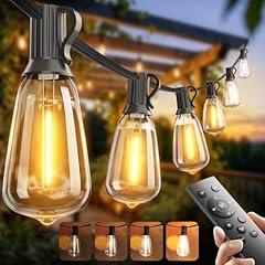 Addlon 100FT LED Outdoor String Lights