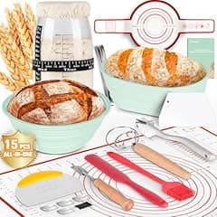 Tanedar Sourdough Starter Kit with 35OZ Jar