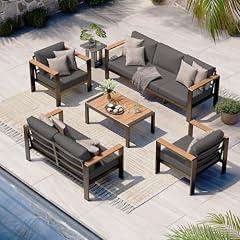 Oasbira Aluminum Outdoor Patio Furniture Set