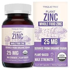Organic Zinc 25 mg Whole Food Supplement