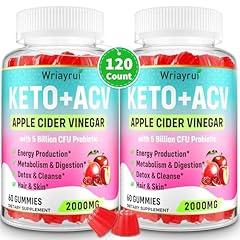 Wriayrui Keto ACV Gummies 2000mg