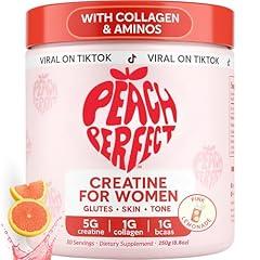 Peach Perfect Creatine Pink Lemonade Powder