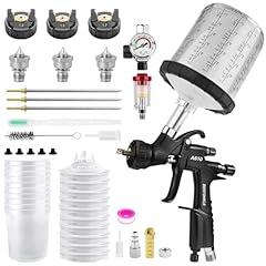 BENTOHKLE R500 LVLP Air Spray Gun with Paint Cups
