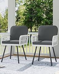 GarveeLife Patio Dining Armchairs Set
