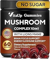 VitaUp Mushroom Gummies for Cognitive and Immune Support