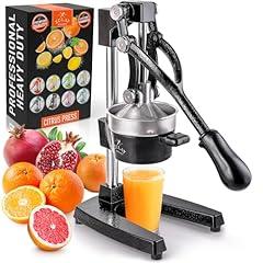Zulay Kitchen Cast-Iron Citrus Juicer