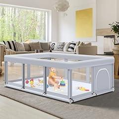 Fshibila Large Baby Playpen 74"x50"