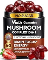 VitaUp Mushroom Gummies for Cognitive and Immune Support