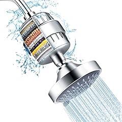 FEELSO High Pressure Shower Head Filter Combo