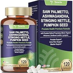 Totaria Organic Saw Palmetto Prostate Health Supplements