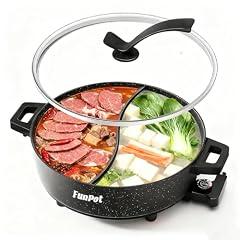 FunPot 6L Dual-Divider Electric Hot Pot