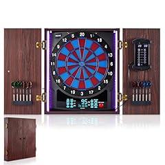 Electronic Dartboard Cabinet Set with Light Strips