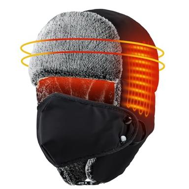 heated trapper hat