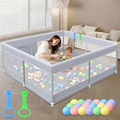 XVISHX Baby Playpen 50x50 Playard