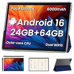 Colorroom Android16 Tablet, 10-Inch, Blue