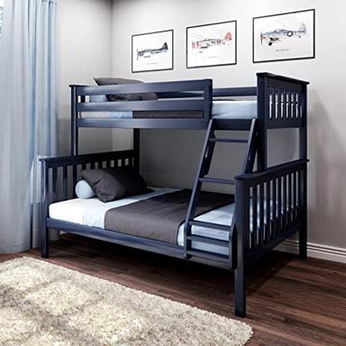 wood bunk bed
