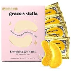 grace & stella Gold Under Eye Mask, 24 Pairs