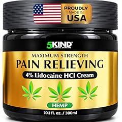 5kind Extra Strong Lidocaine Cream with Hemp