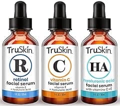 TruSkin Naturals Face Serum Trio