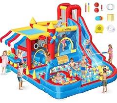 GYMMALL Inflatable Bounce House Water Slide
