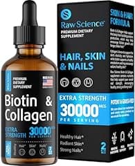 Liquid Collagen & Biotin Supplement for Hair Growth