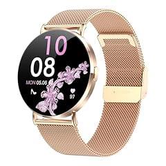 MYHOYI Ultra-Slim Women's Smart Watch Gold