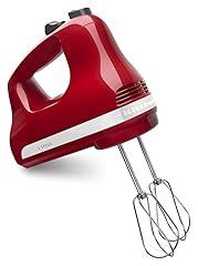 KitchenAid 5 Speed Hand Mixer - Empire Red