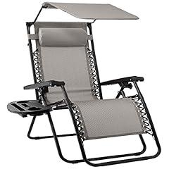 Zero Gravity Outdoor Recliner with Canopy