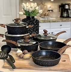 Kitchen Academy Induction Cookware Set - 12 Piece