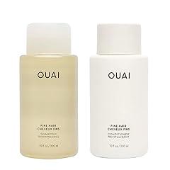 OUAI Fine Shampoo and Conditioner Set