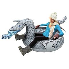 GoFloats Winter Snow Tube Inflatable Sled