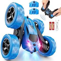 QUNREDA RC Stunt Car with LED Lights