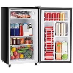 Sweetcrispy 3.2 Cu.Ft Mini Fridge Silver