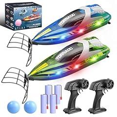 Cirmine RC Boat 2 Pack Racing Set