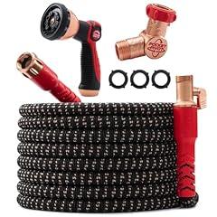Pocket Hose Copper Head Expandable Garden Hose 100FT