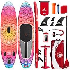 AISUNSS 10.6Ft Inflatable SUP Paddle Board