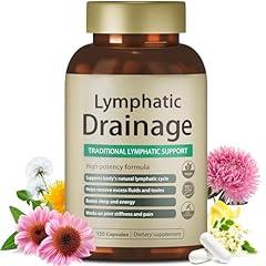 FRZVEO Lymphatic Drainage Supplement with Dandelion & Cleavers